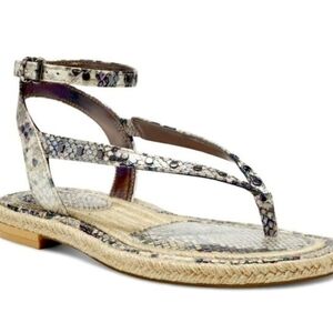 Vince Camuto "Kelmia" Snakeskin Sandals 7
